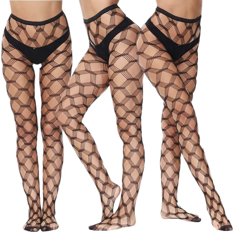 collant grosse resille passion en pixels 6