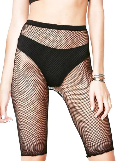 collant resille avec short