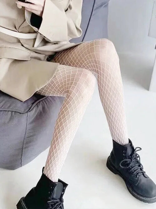 collant resille blanc 2