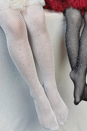 collant resille paillettes